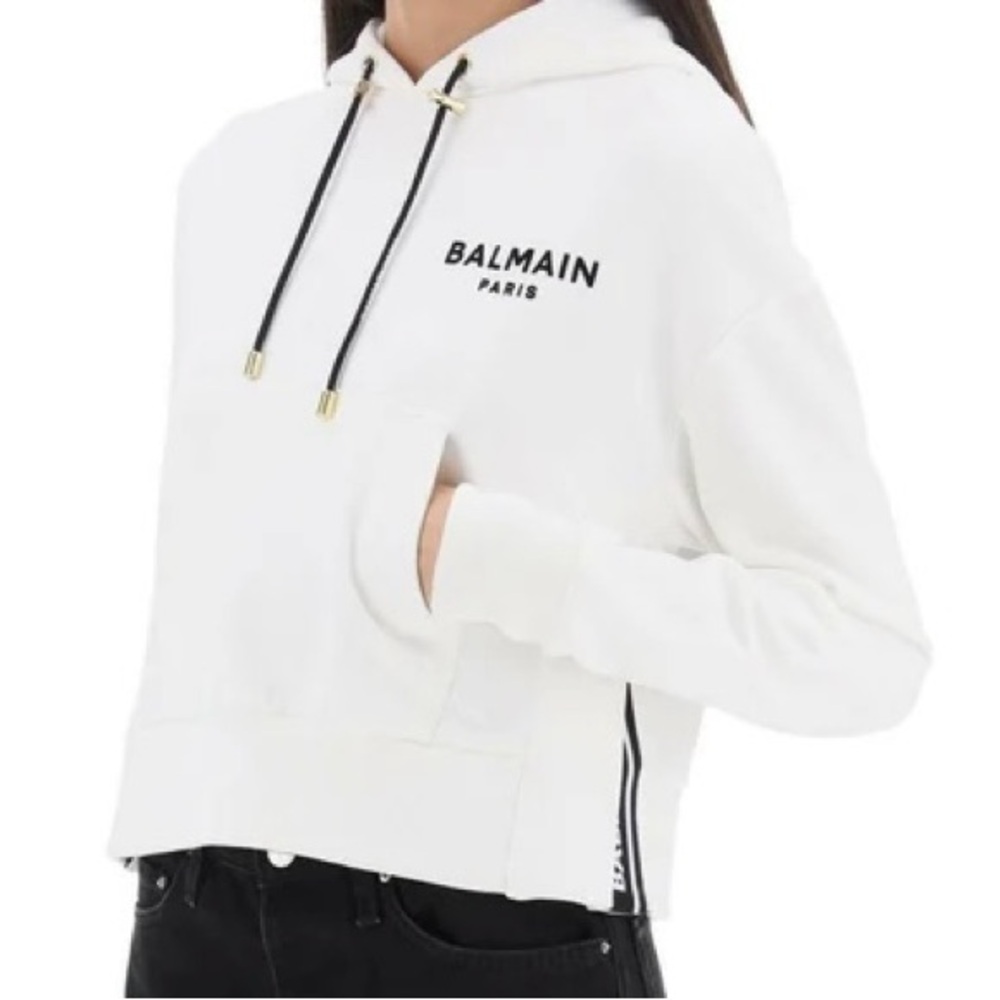 Balmain Logo Hoodie- brand new. Never Worn with tags